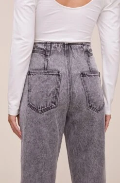 Perfectly Pleated Jean -Dresses Sales Store ACP7184 ASPHALT 7