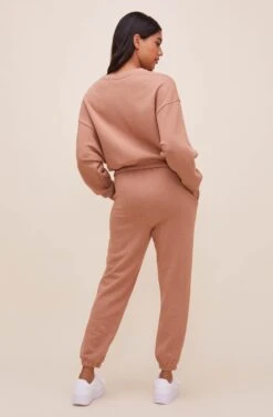Staying In Sweatpants -Dresses Sales Store ACP7198 WASHEDCLAY 6