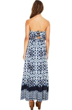 Mariel Skirt -Dresses Sales Store ACS8019 INDIGO TIE DYE 2A