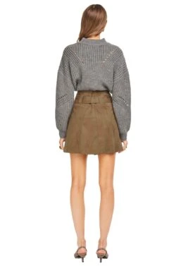 Dionne Skirt -Dresses Sales Store ACS8090 CARAMEL 03