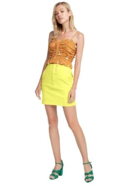 Wallace Mini Skirt -Dresses Sales Store ACS9018 LEMON DROP YELLOW 1 0564e601 2851 422e b5f3 8406170151ef