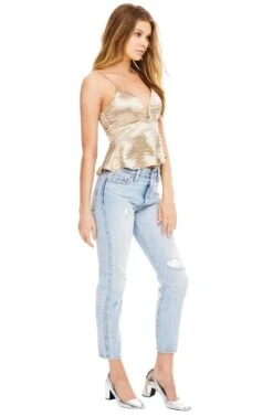 Vanessa Top -Dresses Sales Store ACT12687 CHAMPAGNE 02