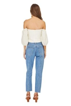 Raelynn Off Shoulder Top -Dresses Sales Store ACT13259 NATURAL 3