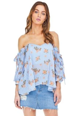 Jillian Floral Top