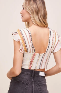 Bethany Top -Dresses Sales Store ACT13411 CREAMFLORALSTRIPE 6 edited 4ab89c89 2e86 49e4 8a71 53c883d0a54f