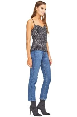 Darla Tank Floral Top -Dresses Sales Store ACT15035B BLACK LILAC FLORAL 02 ffb4ddda d707 4cfe aaf6 ee78e3a93101