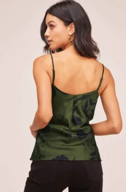 Darla Floral Tank Top -Dresses Sales Store ACT15035C GREEN FLORAL 4