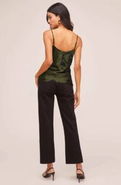 Darla Floral Tank Top -Dresses Sales Store ACT15035C GREEN FLORAL 5