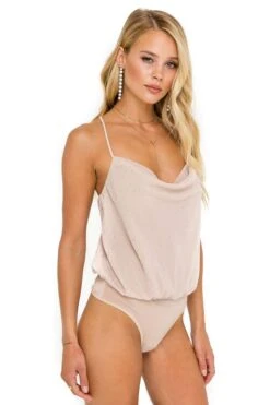 Cowl Neck Cami Bodysuit -Dresses Sales Store ACT15103B BLUSH 06 a12e1ae9 3e0e 4b36 a90f 67aa85a39239