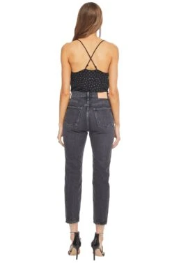 Cosmo Tank Bodysuit -Dresses Sales Store ACT15103 BLACK 03