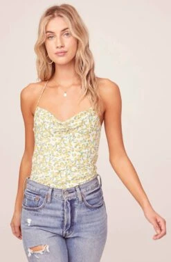 Patti Tank Top -Dresses Sales Store ACT15434B LEMON DROP 6