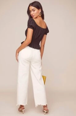 Romy Top -Dresses Sales Store ACT15482 BLACK 3