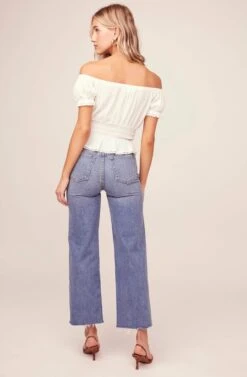 Romy Top -Dresses Sales Store ACT15482 WHITE 7