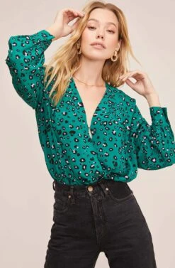 Trixie Leopard Print Bodysuit