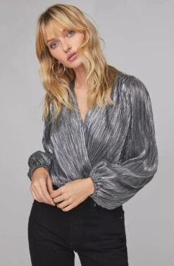 Primadonna Wrap Top -Dresses Sales Store ACT15649C PEWTER 2