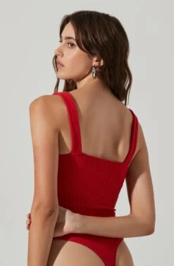 Aria Bustier Bodysuit -Dresses Sales Store ACT15936 FIRERED 4 8bab8eb8 4c17 469f bdba 324e11ea7935