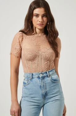 Lacie Bustier Lace Bodysuit