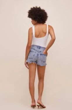 Cal Cutout Bodysuit -Dresses Sales Store ACT16482 WHITE 5