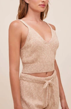 Macchiato Knit Top -Dresses Sales Store ACT16586 CAFEAULAIT 4