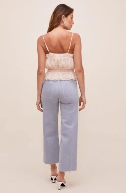 Effie Floral Top -Dresses Sales Store ACT16612 CREAMFLORAL 5