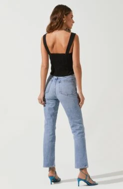 Kelis Corset Top -Dresses Sales Store ACT16675B BLACK 4