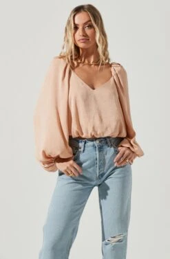 Cally Puff Sleeve Top