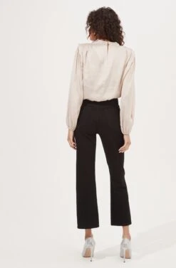 Meilani Satin Cowl Neck Top -Dresses Sales Store ACT16904 CHAMPAGNE 5