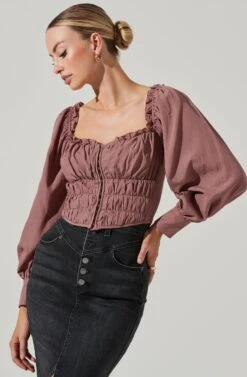 Amber Sweetheart Hook And Eye Corset Top -Dresses Sales Store ACT17014 DUSTYROSE 15131