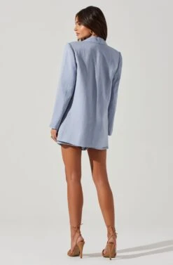 Laudine Blazer -Dresses Sales Store ACT17526L SLATEBLUE 5