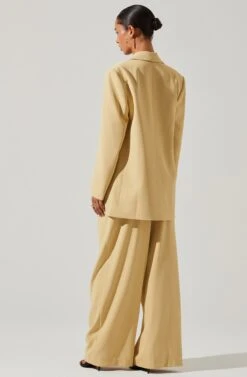 Laudine Oversized Blazer -Dresses Sales Store ACT17526 MAIZE 4