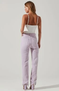 Fia Crinkled Plunge Neck Bodysuit -Dresses Sales Store ACT17613 IVORY 6