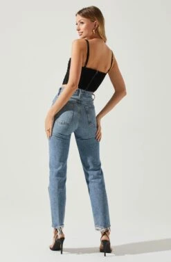 Janet Ruched Bustier Top -Dresses Sales Store ACT17810 BLACK 6