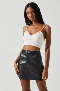 Kira Pearl Embellished Sweater Top -Dresses Sales Store ACT17886 CREAM 4