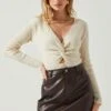 Rylee Twist Front Cutout Sweater