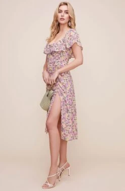 Sylvia Floral Midi Dress