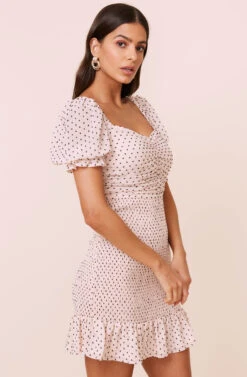 Smocked Mini Dress -Dresses Sales Store ADR100619 BLUSHDOT 3