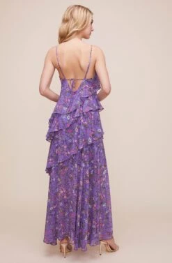 Tiered Cami Floral Maxi Dress -Dresses Sales Store ADR100631 PURPLE MULTI FLORAL 6 68f170d0 b193 41db 8b15 0e3ee3458845