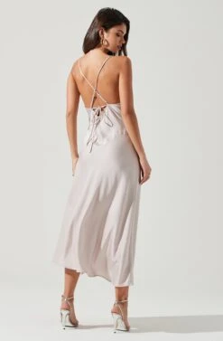 Cowl Slip Maxi Dress -Dresses Sales Store ADR100893 BLUSH 2306