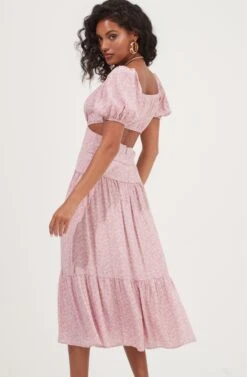 Montana Cutout Midi Dress -Dresses Sales Store ADR100940 MAUVEMULTIDITSY 5