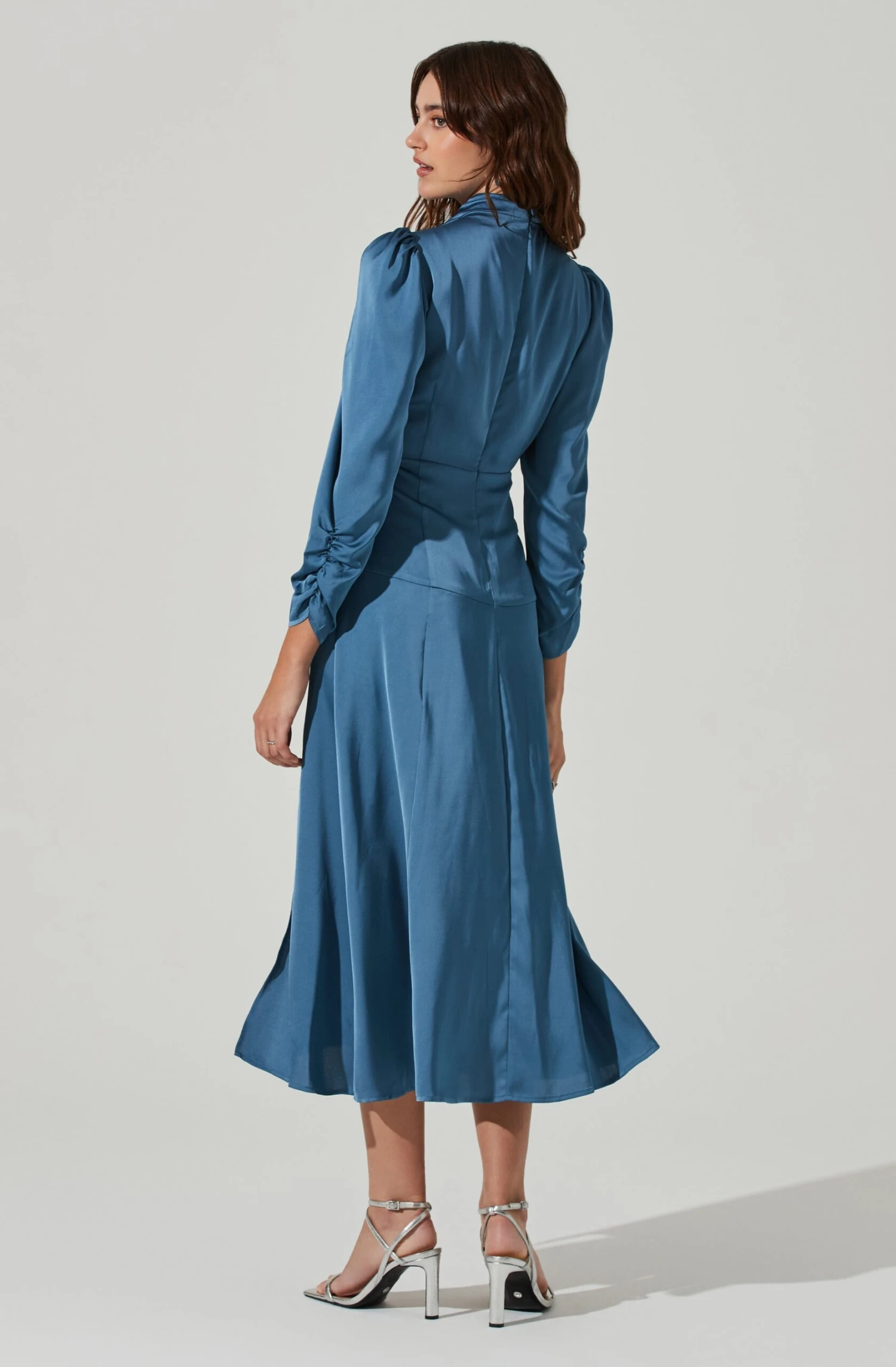 Twist Mock Neck Midi Dress 12 Twist Mock Neck Midi Dress - Image 12