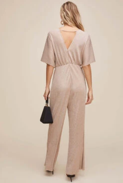 Metallic Dolman Jumpsuit -Dresses Sales Store AP7107 GOLD METALLIC 4 763f5e49 287a 4b67 aa13 0f66c7f4fa4f