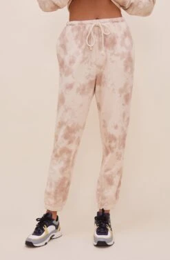 In The Clouds Tie Dye Sweatpant -Dresses Sales Store AP7198 TAUPETIEDYE 6