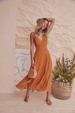 Lyric Midi Dress -Dresses Sales Store ASTR RESORT20 LB 15419