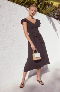 Euphoria Ruffle Sleeve Dress -Dresses Sales Store ASTR SPR21 PT2 8285