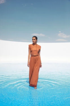 Cruise Pleated Wide Leg Pants -Dresses Sales Store ASTR SPR22 PT1 1561