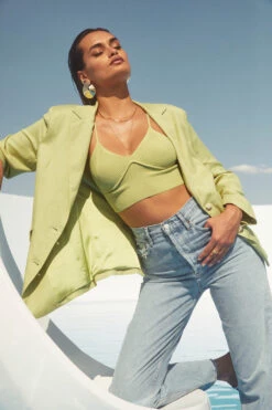 Seneca Ribbed Knit Cropped Bralette -Dresses Sales Store ASTR SPR22 PT1 1838 8b1ec3a7 15eb 47db 8f10 b4776bb0f3a5