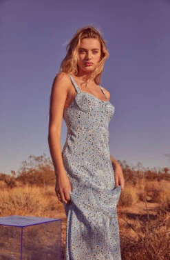 Halle Bustier Slip Midi Dress -Dresses Sales Store ASTR SUM21 PT2 4278 edited