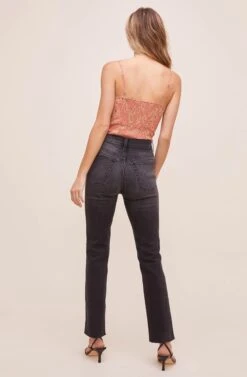 Ruffled Shirred Cami -Dresses Sales Store AT16223 CLAY FLORAL 9