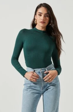 Prue Long Sleeve Back Twist Bodysuit -Dresses Sales Store AT16474 DARKHUNTER 2