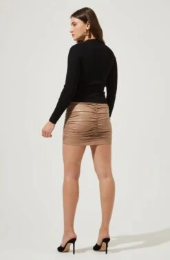 Cut Out Square-Neck Top -Dresses Sales Store AT16556 BLACK 3